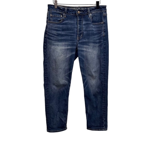 American Eagle Vintage Hi Rise Jeans Size 12 - Picture 1 of 11